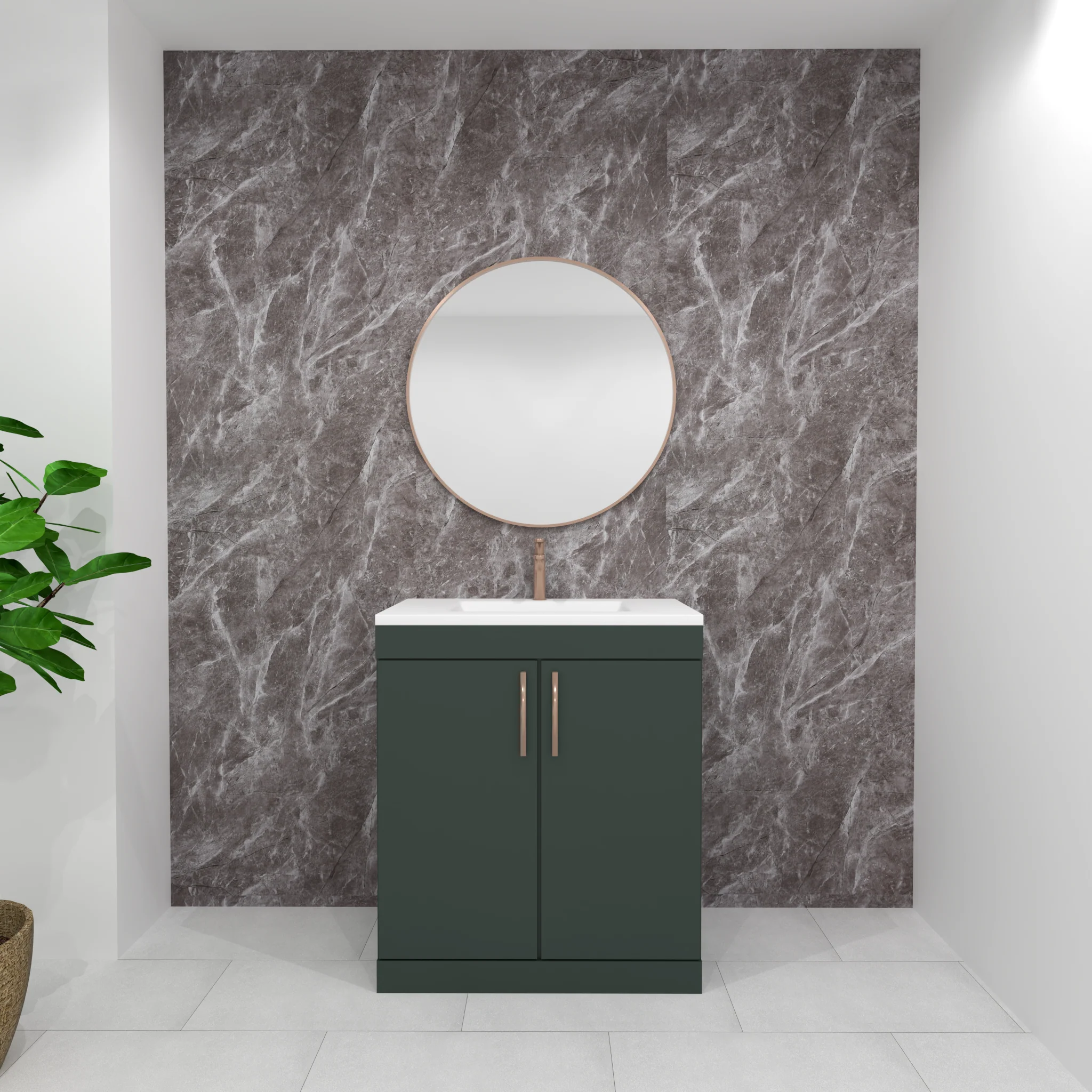 Premium Pietra Marble Gloss Shower Wall Panel – 1M x 2.4M - Image 7